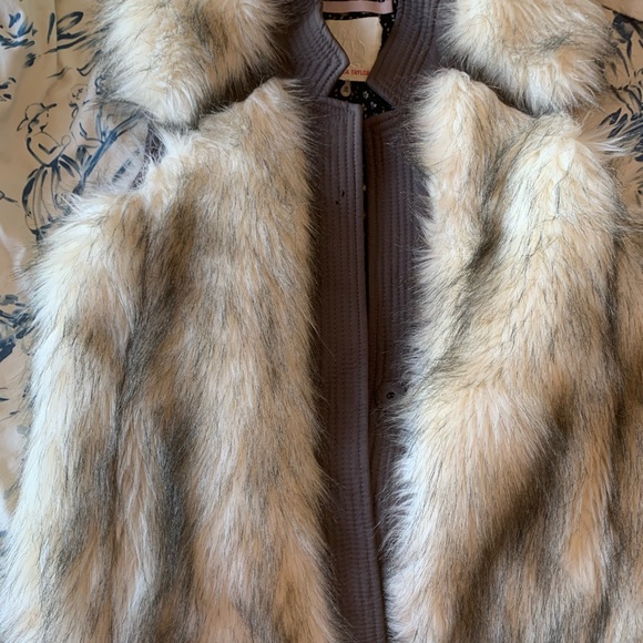 Rebecca Taylor Faux Fur Vest - Picture 2 of 3